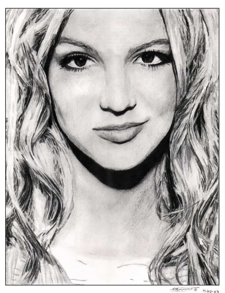 Britney in Graphite