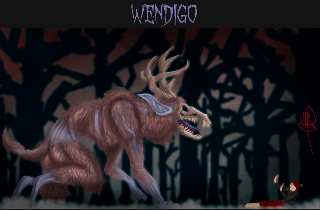 Wendigo by HelmoBastos on DeviantArt
