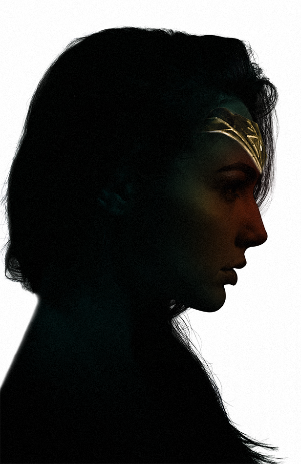Wonder Woman silhouette poster by MessyPandas on DeviantArt