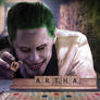 Suicide Squad Scrabble Poster Textless