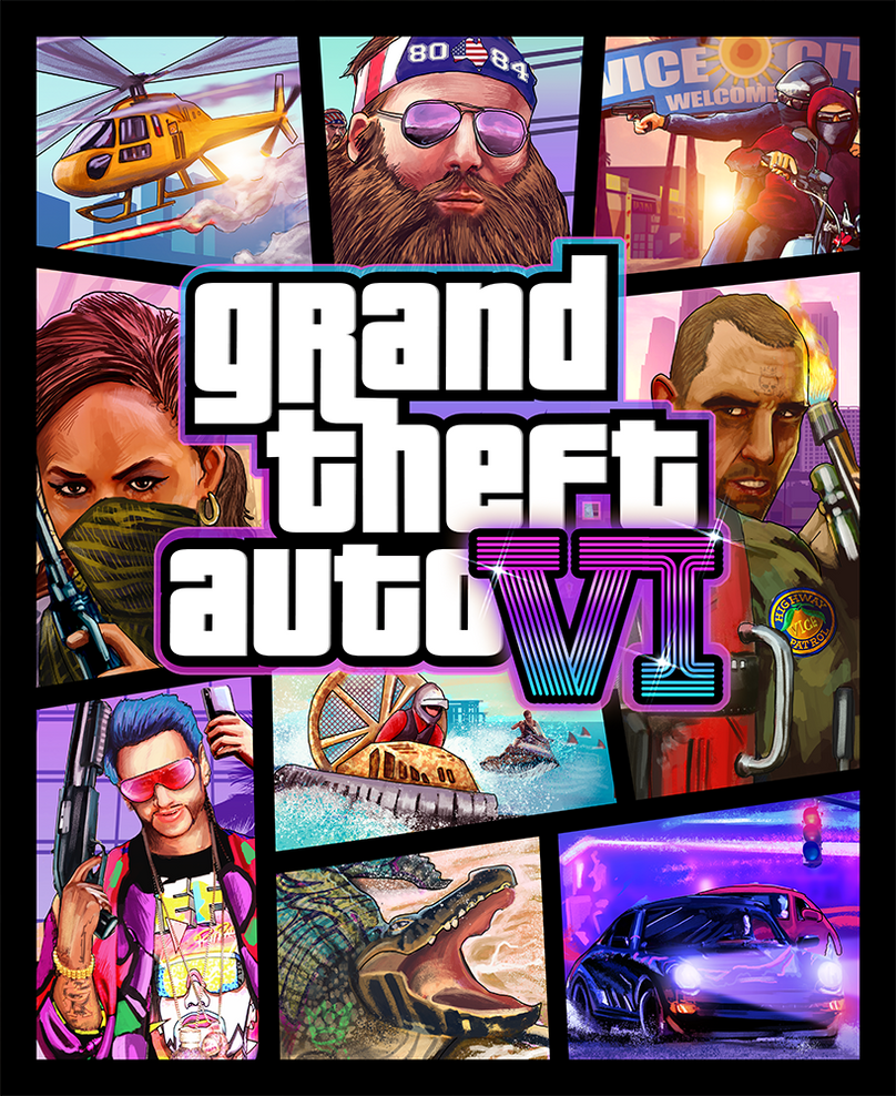 GTA 6 PS4 Cover by Yuliblues on DeviantArt