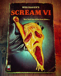 Scream 6 Retro Book Cover
