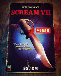 Scream 7 Retro Book Cover