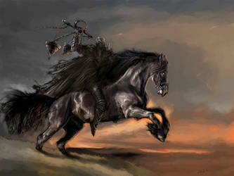 The Horseman by PabloFernandezArtwrk