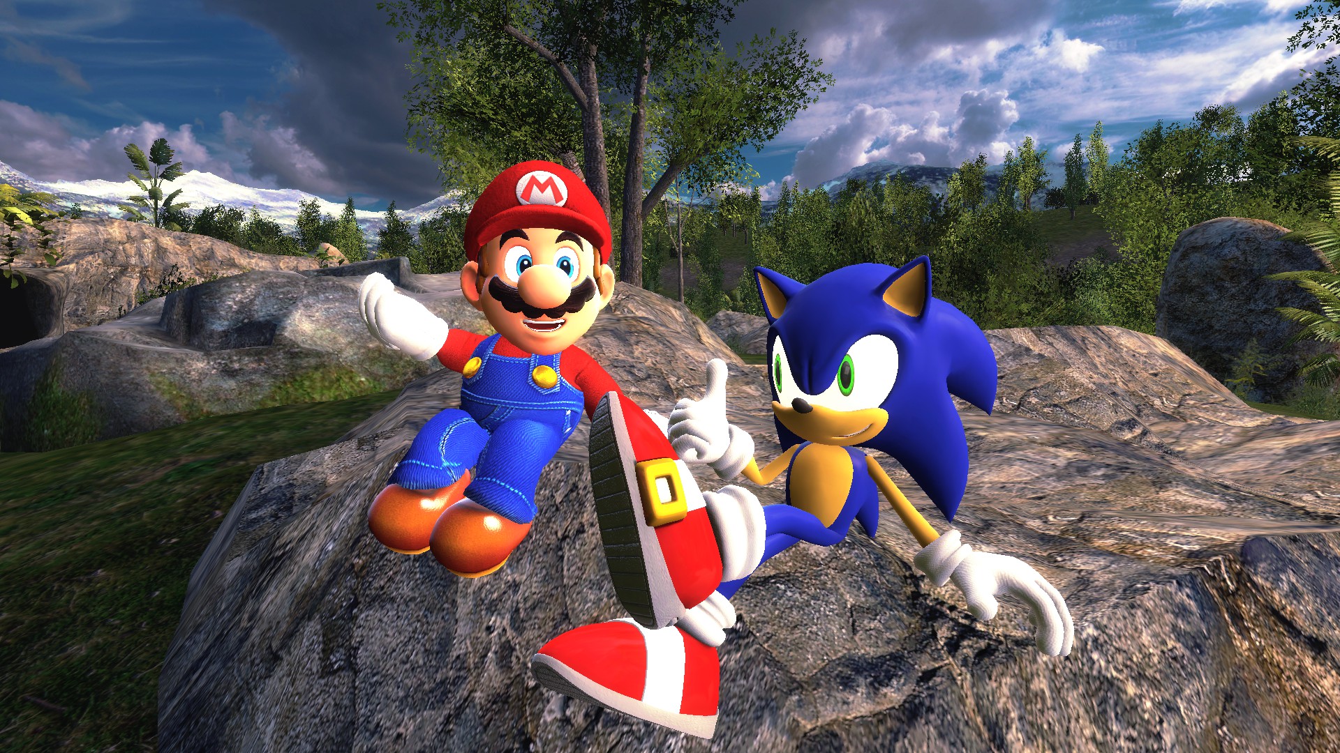 Super Mario Bros. Mario & Sonic at the Olympic Games Metal Sonic Sonic the  Hedgehog, mario bros, sonic The Hedgehog, super Mario Bros, video Game png