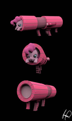 3D Pinkie Pie Launcher