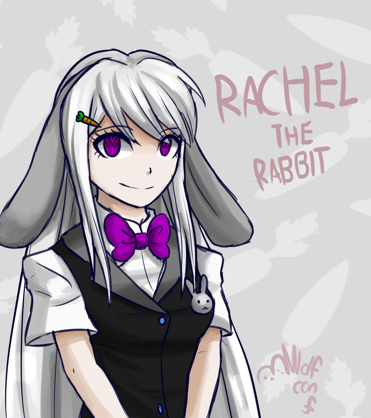 Rachel the Rabbit by Wolf-con-f on DeviantArt