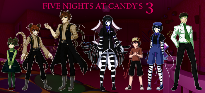 Five Nights At Candy's 3 by Ashlmet on DeviantArt