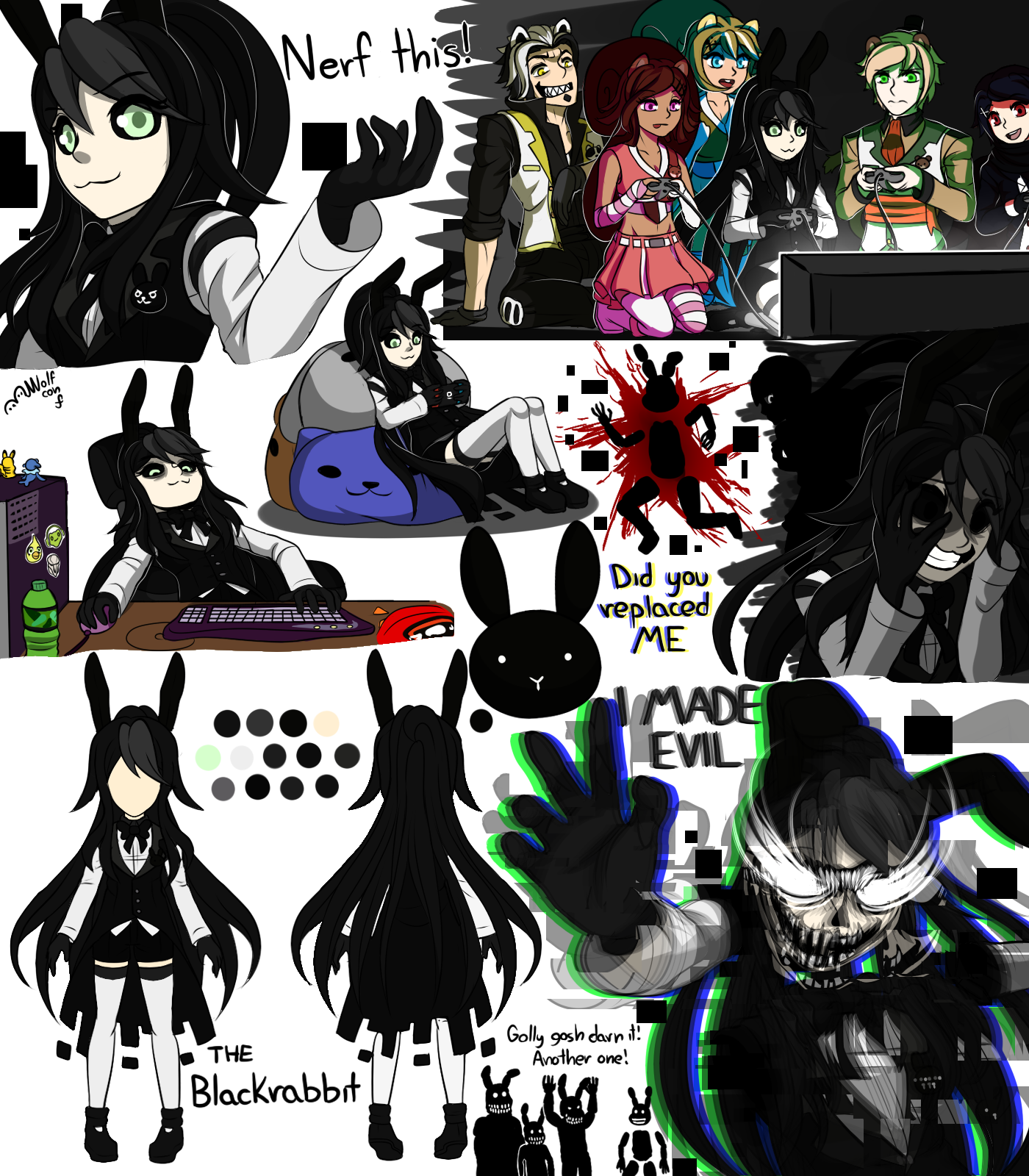 The Blackrabbit by Wolf-con-f on DeviantArt