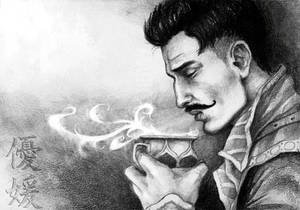 Morning tea with Dorian