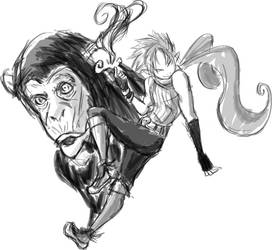 monkey + rogue?