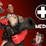 TF2 Wallpaper :: Medic [RED]