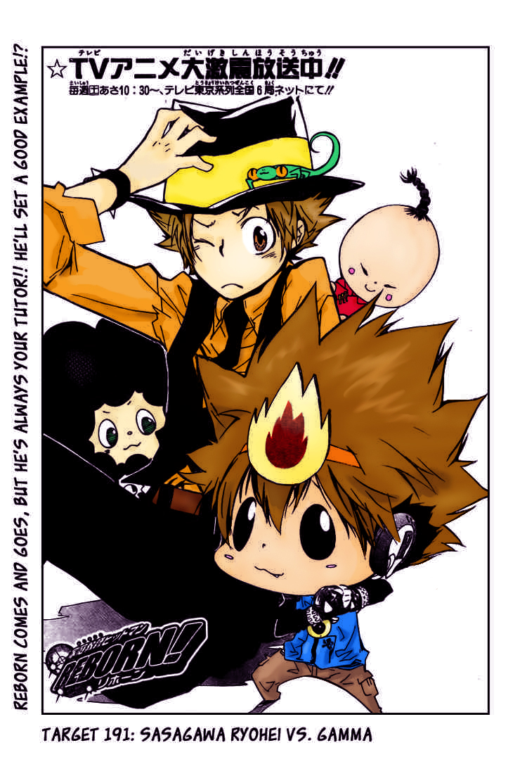 Tsuna Reborn Color