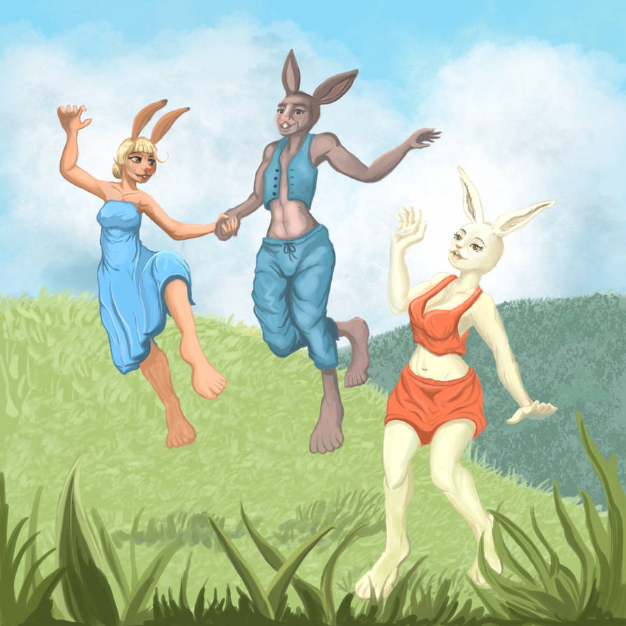 Dancing Rabbit Azaela Dancing Rabbits by hul78 on DeviantArt