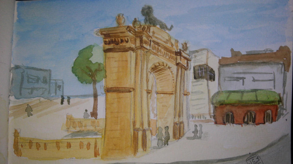 Arco de la Calzada Leon, Mexico. by Lorien76 on DeviantArt