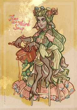 Faun Fantasy Pin-Up Girl