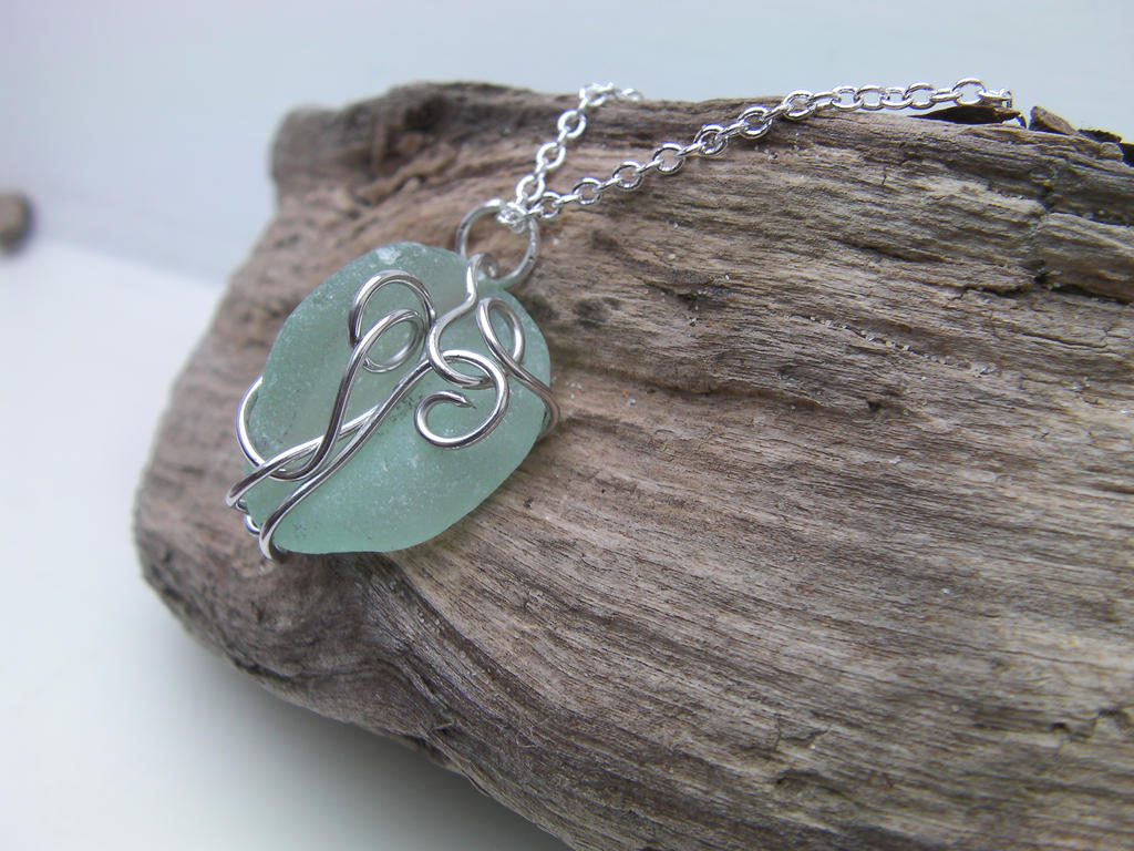 Sweeping Tides- Scottish Sea Glass Necklace