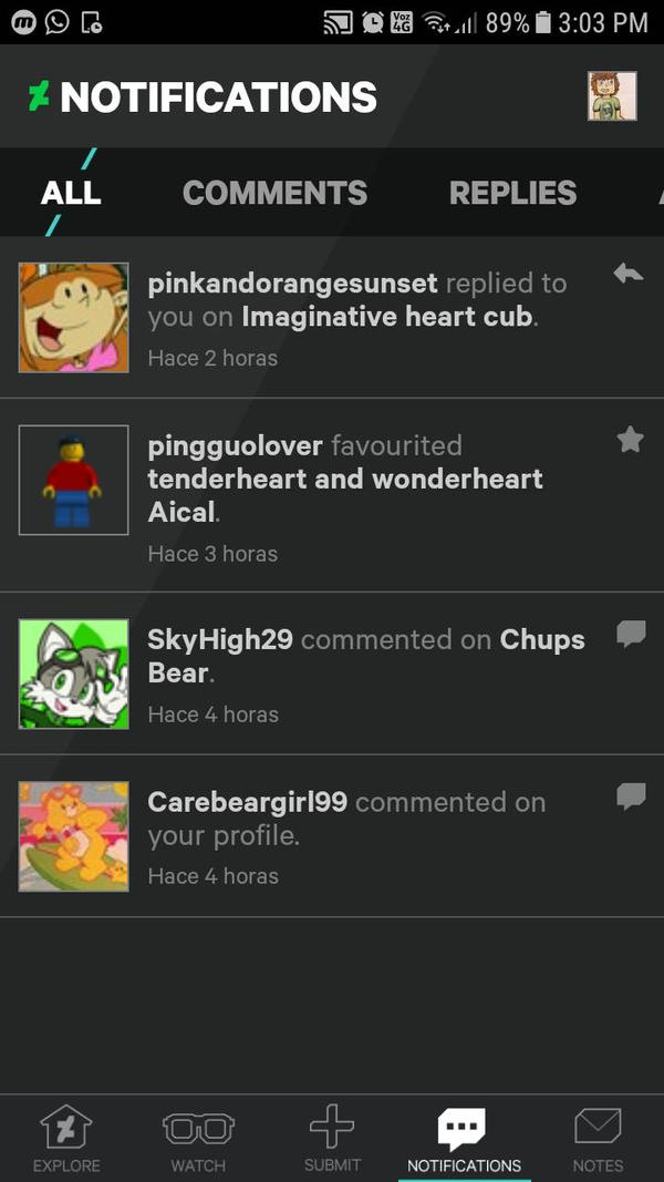 Four Notifications :D by EzekielTheSaiyan on DeviantArt