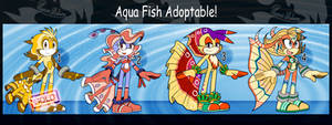 .: Aqua Fish Adoptable 1 (OPEN) :.