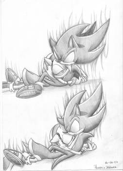 .:Dark Super Sonic -Do not Worry-:.