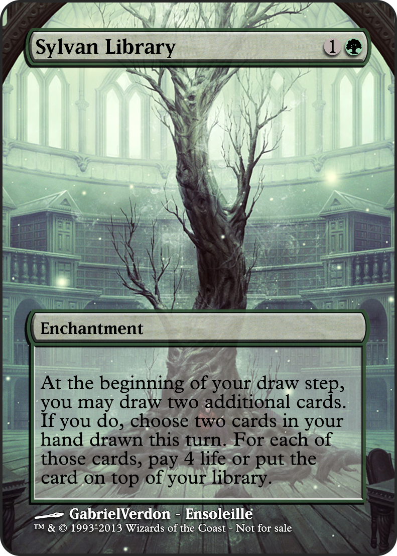 Magic the Gathering - Sylvan Library