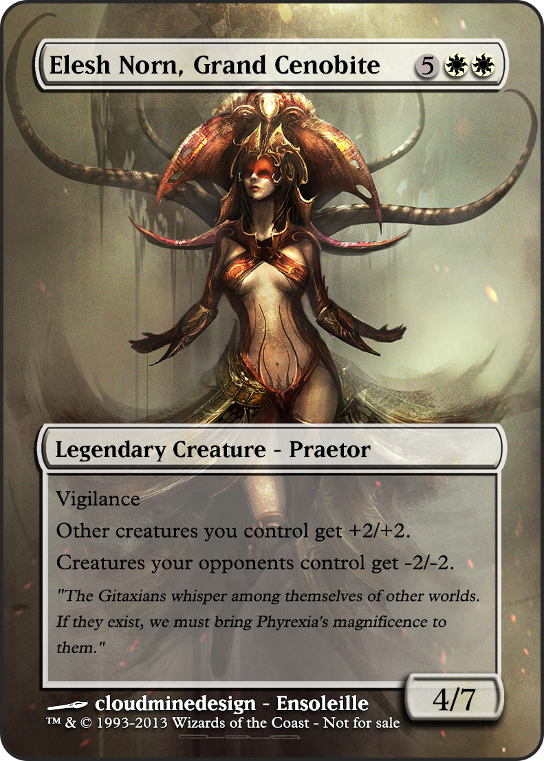 Magic the Gathering - Elesh Norn, Grand Cenobite