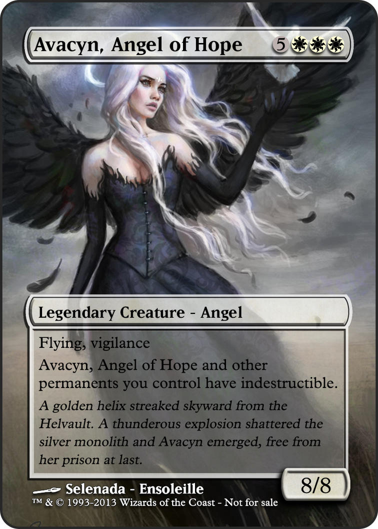 Custom Commander Deck*** Archangel Avacyn - MTG EDH Magic Cards. 
