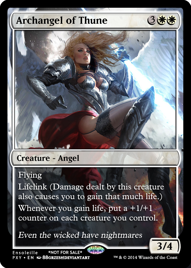 Magic the Gathering - Archangel of Thune