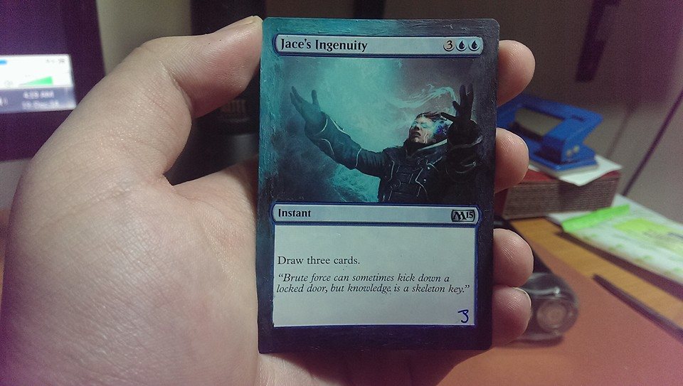 Magic the Gathering Alter - Jace's Ingenuity