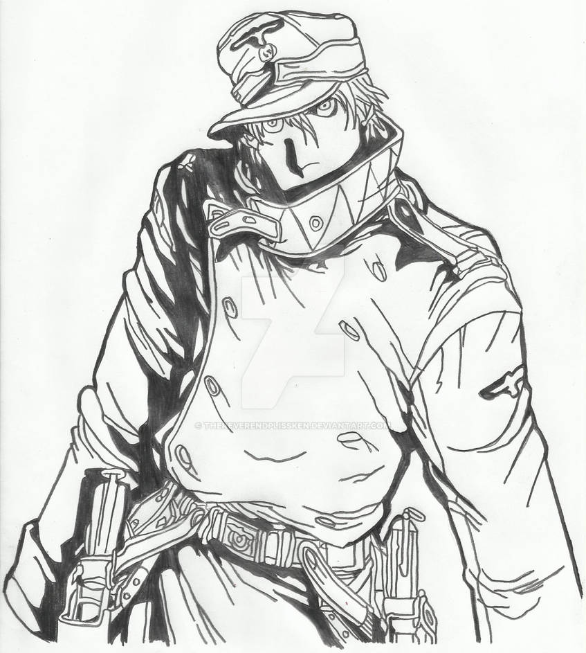 Draw Hellsing Hellsing - The Captain by TheReverendPlissken on DeviantArt
