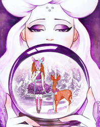 Snow Globe Masquerade-Collab with Leilani Joy