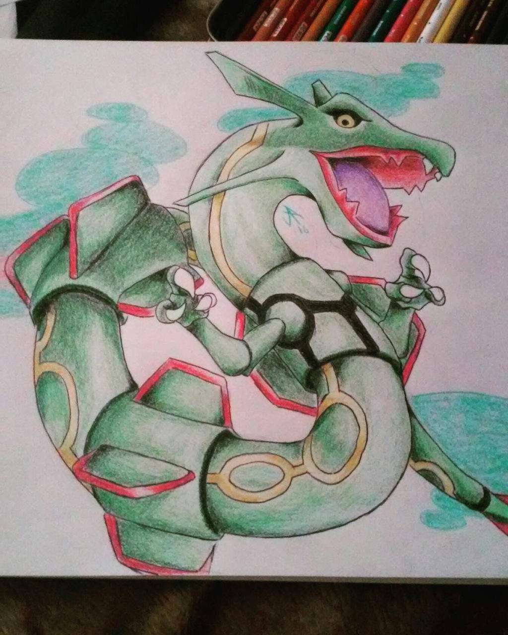 God Rayquaza By Joseryujin On DeviantArt god-rayquaza-by-joseryujin-on-deviantart