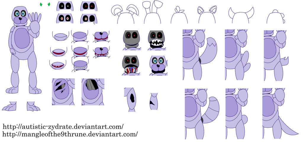 FNaF Base 5 - Ultimate Animatronic Creator by Autistic-Zydrate on