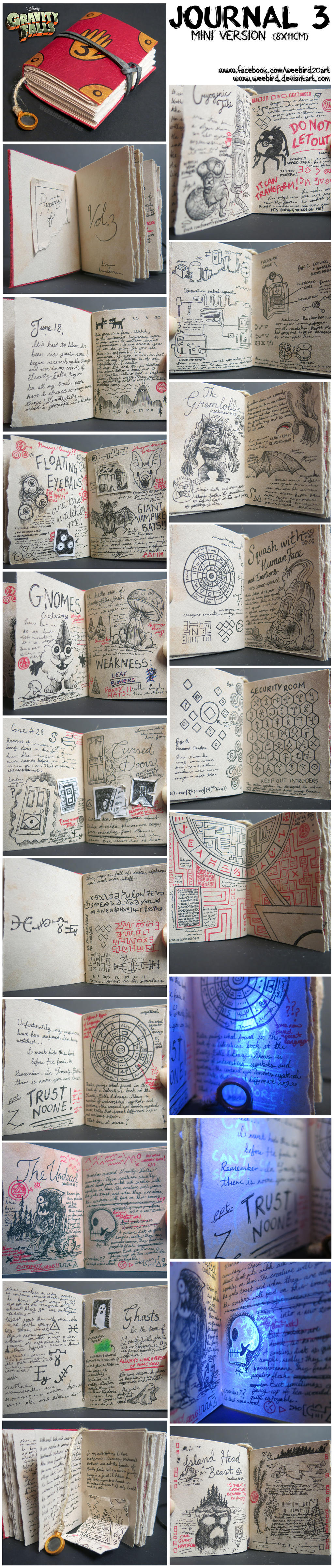 Gravity Falls Journal 3 By Weebird On DeviantArt gravity-falls-journal-3-by-weebird-on-deviantart