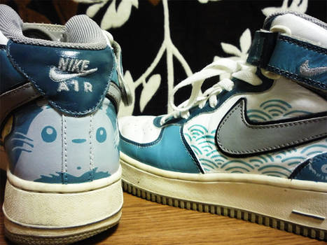 Totoro custom Nikes