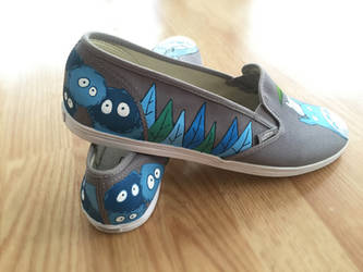 Totoro Vans heel view