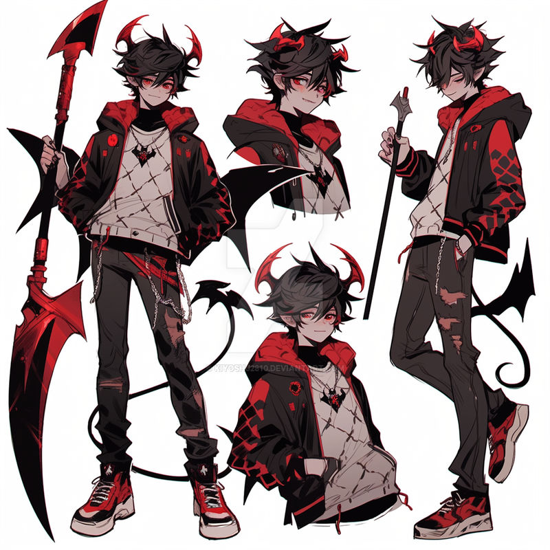 Demon Boy Rohan demon boy by Kiyoshj2810 on DeviantArt