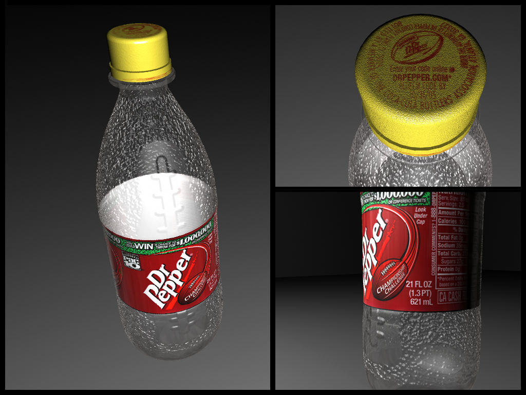 Maya Creation : Dr Pepper