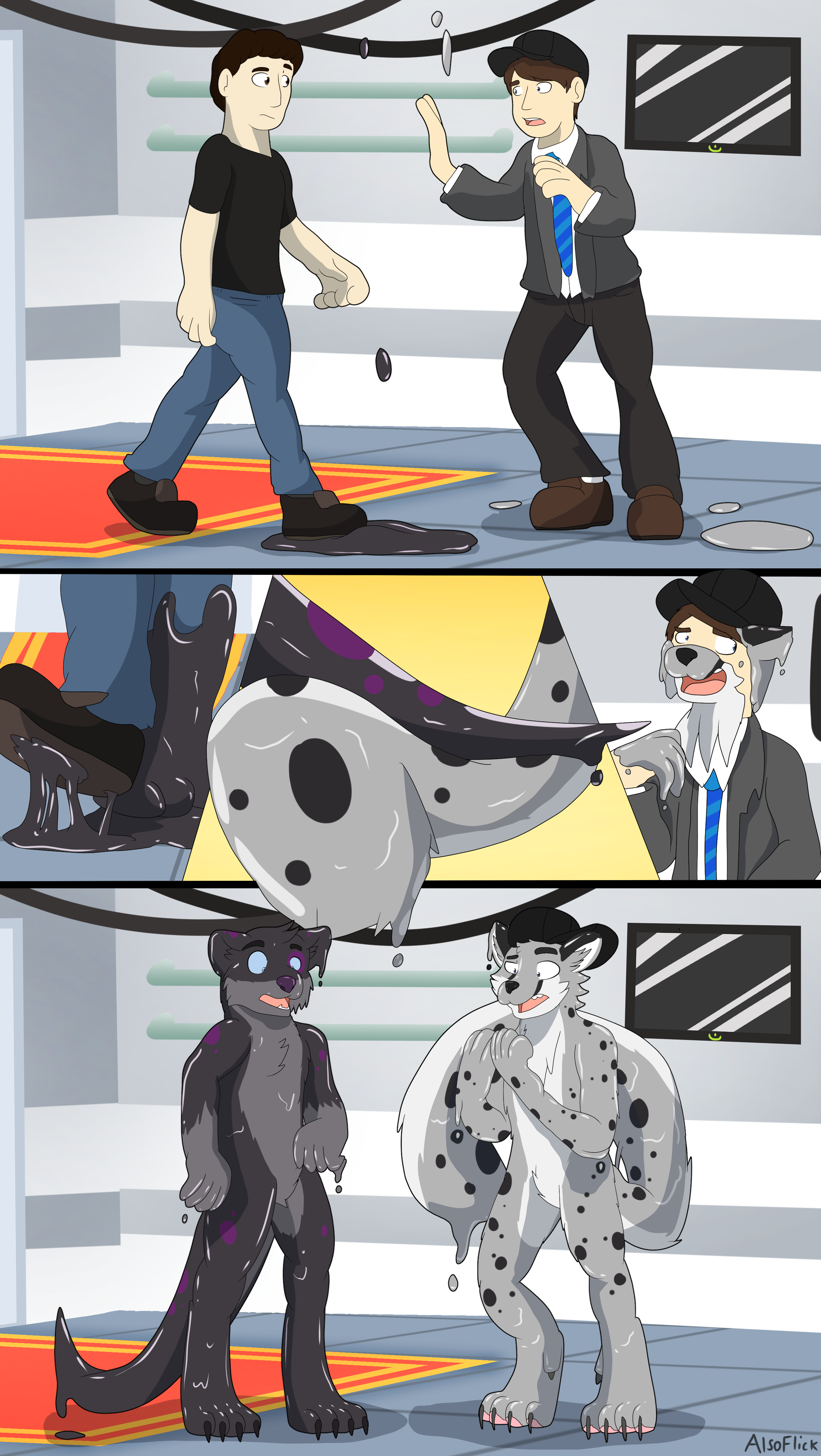 It S Slippery Or Sticky Changed Transformation By Alsoflick On Deviantart