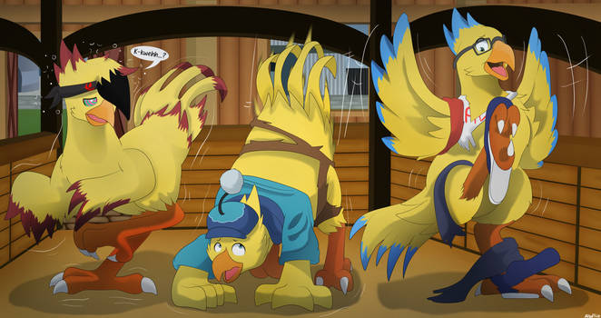 KWEH!? (Chocobo Transformation) 