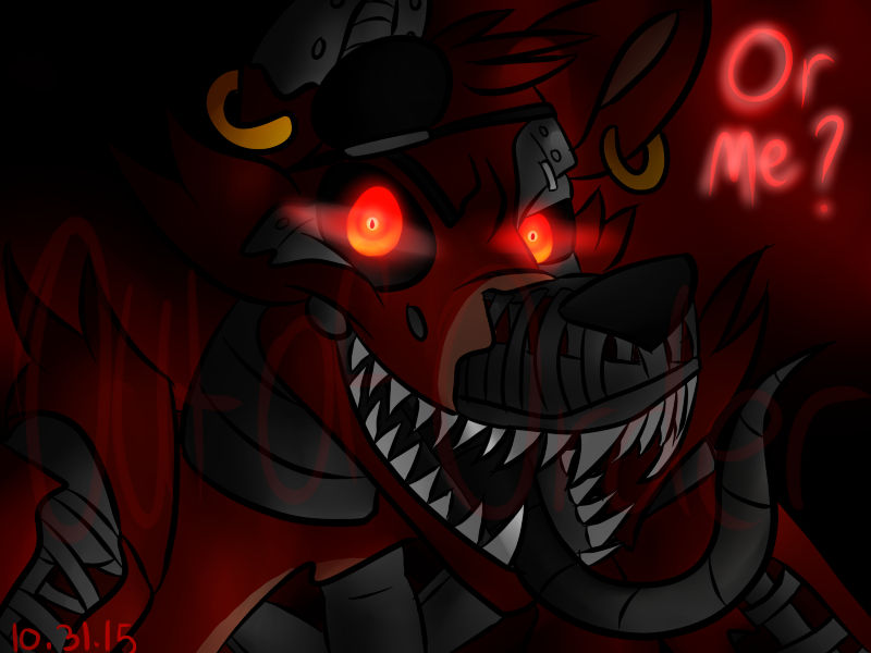 Nightmare Foxy by Atomic52 on DeviantArt