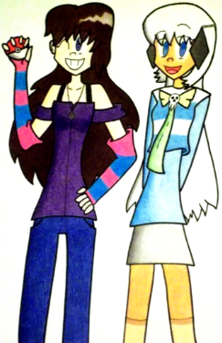 Rachel and Crystal (for musiclovereevee)