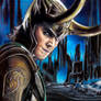 Tom Hiddleston as Loki in Jotunheim