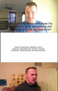 Who denies DaddyOFives apology