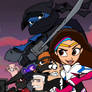 Spider Verse Girl and Night Ninja