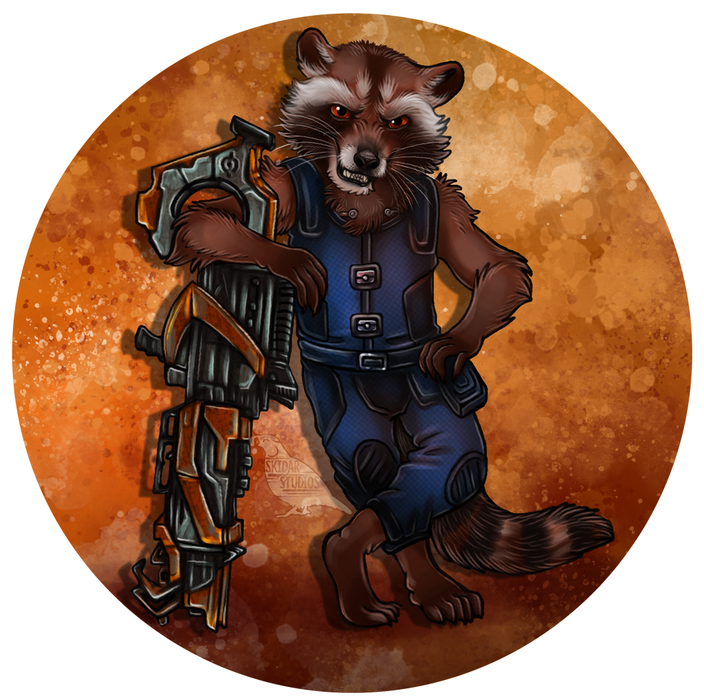 Rocket Racoon Dnd Build Rocket Raccoon by Skidar on DeviantArt