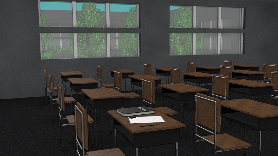 School Classroom (textured)