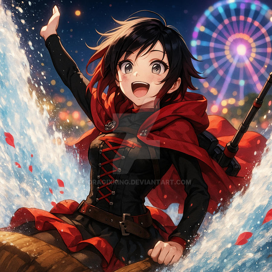 Ruby Rose Fun Ruby Rose at the Theme Park 2 by Dragixking on DeviantArt