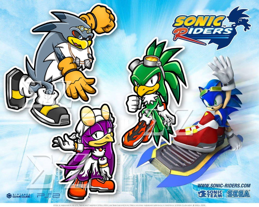 Sonic Riders Jet Hawk Wave Swallow Storm Albatross by Zphal on DeviantArt