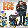 Despicable Egg Crossover Chao Minions Gru Eggman